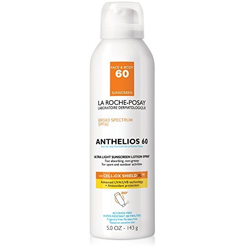 La Roche-Posay Anthelios Ultra-Light Sunscreen Spray Lotion SPF 60, 5 Fl. Oz., Only $24.99