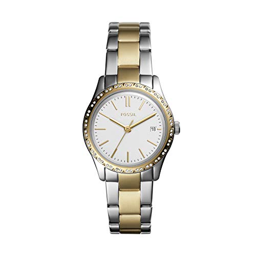 Fossil Women's ' Adalyn Quartz Stainless-Steel-Plated Watch, Color:Two Tone (Model: BQ3376), Only $38.70