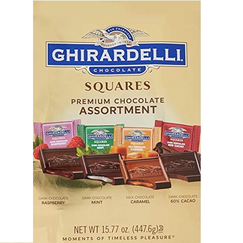 Ghirardelli Assorted Squares XL Bag, 15.77 Ounce, Only $8.98