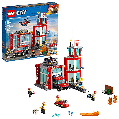 LEGO City Fire Station 60215 Building Kit , New 2019 (509 Piece), Only $56.00, free shipping