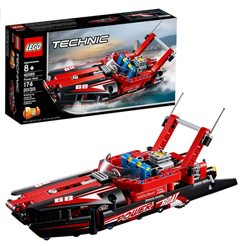 LEGO Technic Power Boat 42089 Building Kit , New 2019 (174 Piece) $9.74