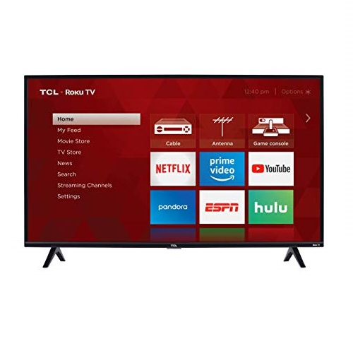 TCL 32S327 32-Inch 1080p Roku Smart LED TV (2018 Model), Only $129.99, free shipping