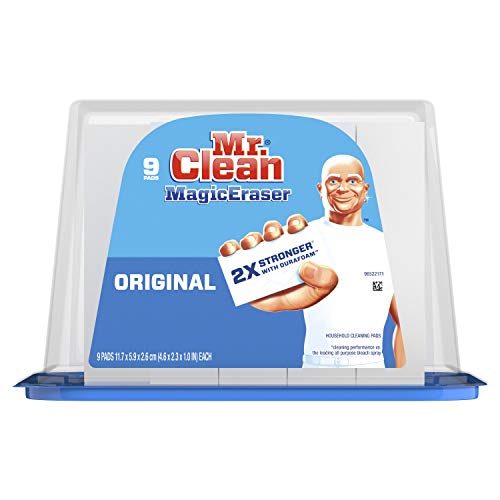 Mr. Clean Magic Eraser Original, Cleaning Pads with Durafoam, 9 Count $5.99