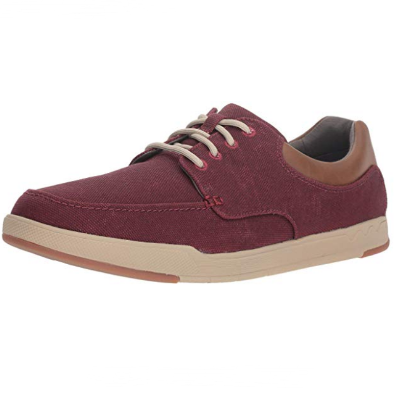 CLARKS Men's Step Isle Lace Sneaker $39.99，free shipping