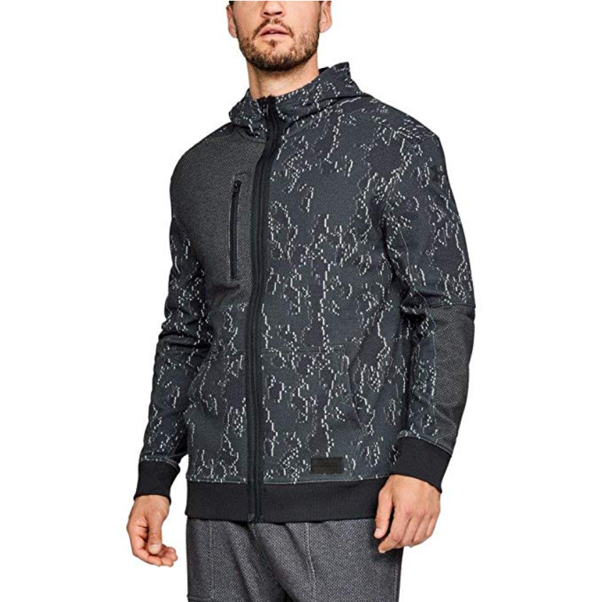 Under Armour Men's Pursuit Full Zip Hoodie $32.34，free shipping