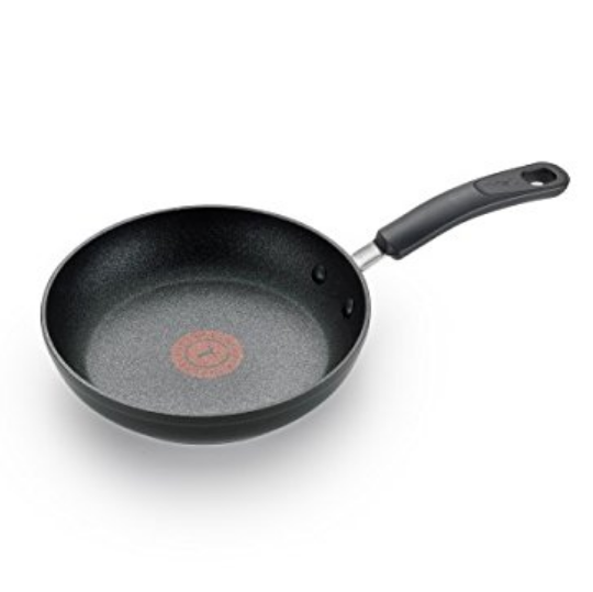 T-fal C5610264 Titanium Advanced Nonstick Thermo-Spot Heat Indicator Dishwasher Safe Cookware Fry Pan, 8-Inch, Black $9.65