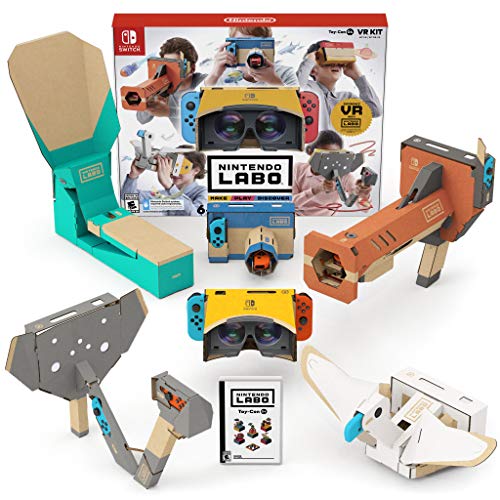 新品上市！ Nintendo任天堂 Labo Toy-Con 04 遊戲套裝，現售價$79.99，免運費