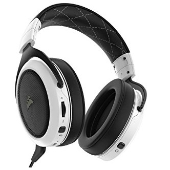 CORSAIR HS70 Wireless - 7.1 Surround Sound Gaming Headset - Discord Certified Headphones - White, Only $59.99, free shipping