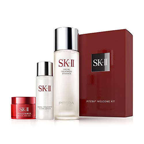Sk-ii Pitera Welcome Kit By Sk-ii - 3 Pc 2.5oz Facial Treatment Essence 1oz Facial Treatment Clear Lotion 0.5oz Rna Radical New Age Cream, 3 Count, Only $92.77