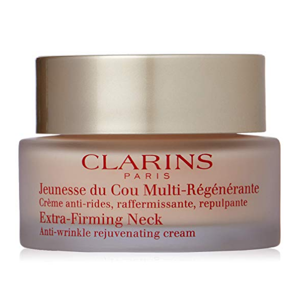 Clarins Extra-Firming Neck Anti-Wrinkle Rejuvenating Cream, 1.6 Ounce $51.64，free shipping