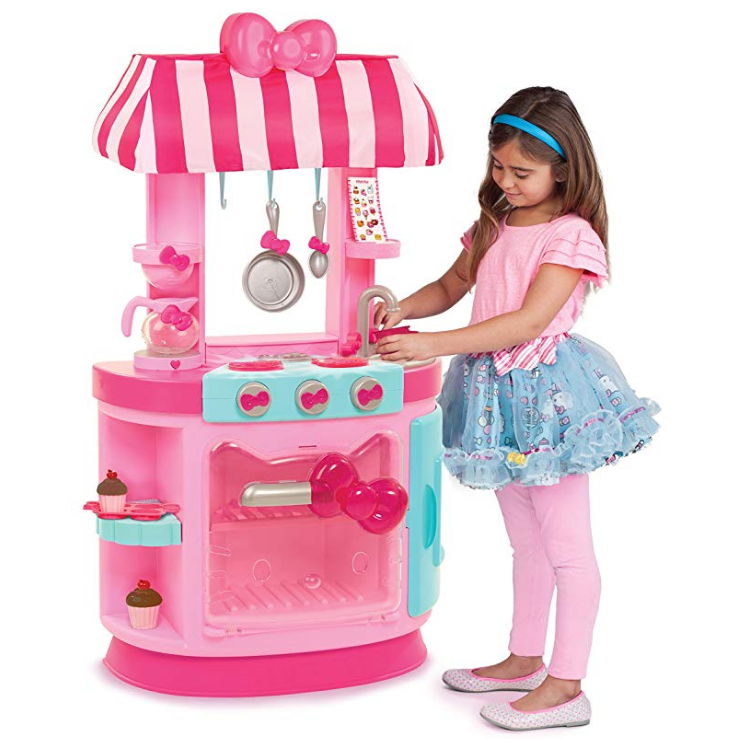 Hello Kitty 甜美咖啡台声光效果玩具，原价$79.99 ，现仅售$46.46，免运费