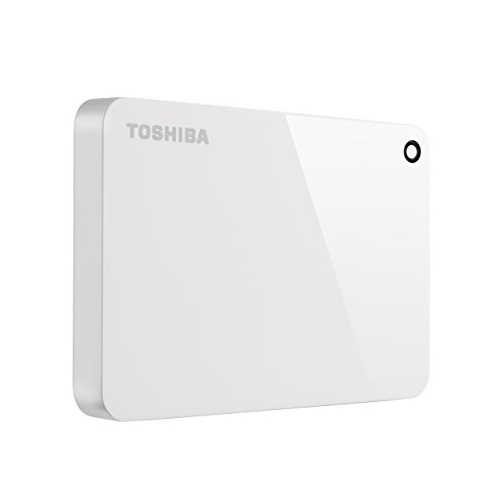 Toshiba Canvio Advance 2TB Portable External Hard Drive USB 3.0, White (HDTC920XW3AA), Only $54.44, free shipping
