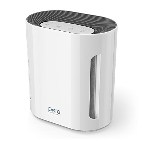 Pure Enrichment PureZone 3-in-1 True HEPA Air Purifier - 3 Speeds Plus UV-C Air Sanitizer - Eliminates Dust, Pollen, Smoke, Household Odors and More , Only $79.99