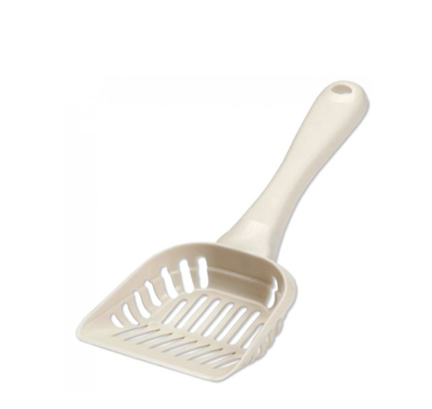 Petmate Litter Scoop w/ Microban, Large - 29111,Bleached Linen, Only $0.89