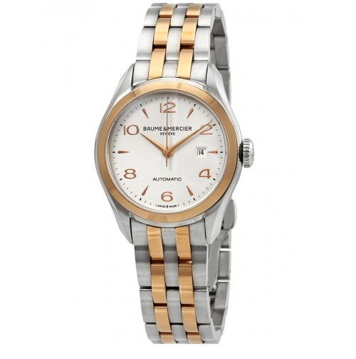 Jomashop：Baume & Mercier名士  Clifton克里頓系列 MOA10152 女士機械腕錶，原價$4,450.00，現使用折扣碼后僅售$1149.00，免運費
