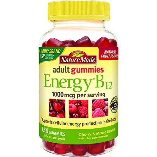 Nature Made Energy B12 Adult Gummies (1,000 mcg  per serving) Value Size 150 Ct, Only $8.65