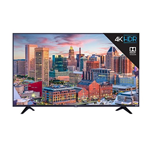 史低价！ TCL 49S517  4K超高清智能电视机，49吋，原价$449.99，现仅售$299.99，免运费。其它尺寸可选！