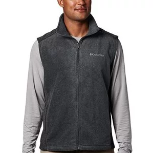 Columbia Men's Steens Mountain Full Zip Soft Fleece Vest $17.54