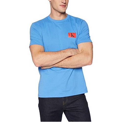 Calvin Klein Monogram Logo 男士 T恤，现仅售$14.63