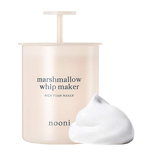 NOONI Marshmallow Whip Maker #Baby pink, Bubble Maker, Foamer, Easy and Fun Cleansing Tool, Facial Cleansing Care, Only $6.80