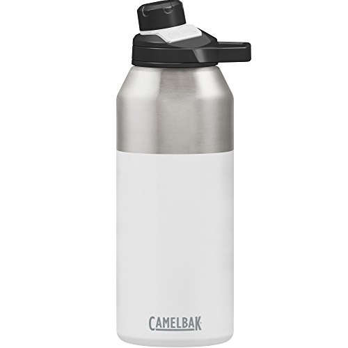 CamelBak Chute Mag Stainless Water Bottle, 40oz, White, Only $22.11