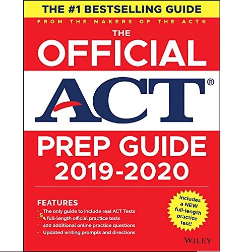 The Official ACT Prep Guide 2019-2020, (Book + 5 Practice Tests + Bonus Online Content) , Only $20.99