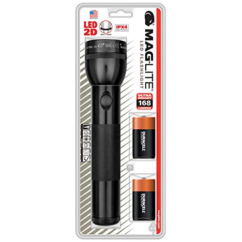 MagLite LED 2-Cell D Flashlight with Batteries, Black, Only $16.00, You Save $17.97(53%)