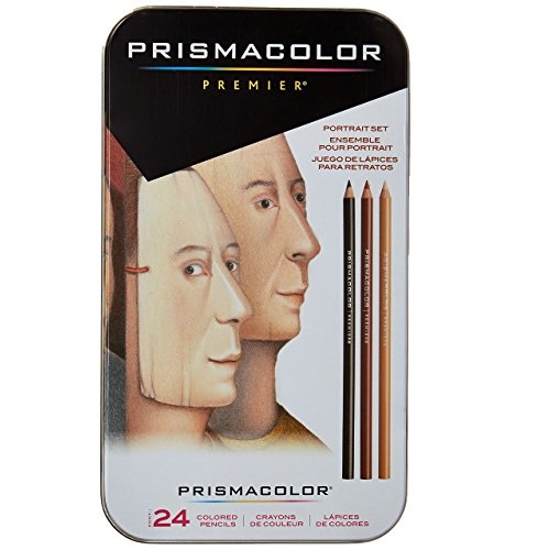 史低价！Prismacolor Premier 高品质人像专用软芯彩铅笔，24支，原价$40.99，现仅售$11.35