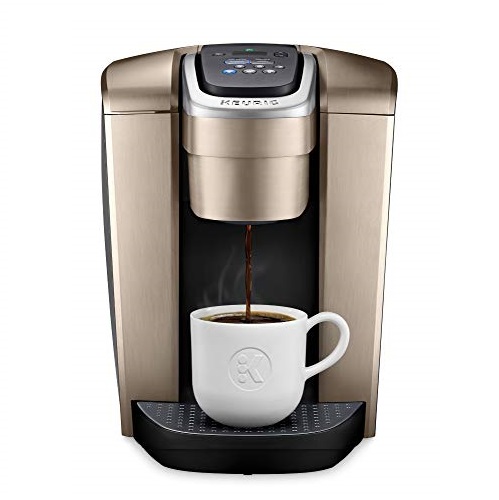 Keurig K-Elite Coffee Maker, Single Serve K-Cup Pod Coffee Brewer, With Iced Coffee Capability, Brushed Gold, Only$129.99, free shipping
