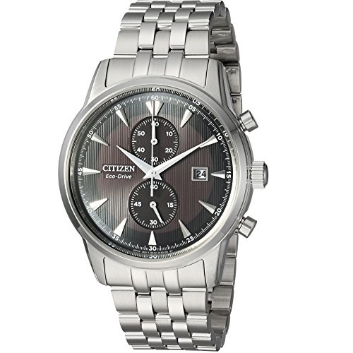 Citizen Men's 'Eco-Drive' Quartz Stainless Steel Dress Watch, Color:Silver-Toned (Model: CA7000-55E), Only $170.94, You Save $204.06(54%)
