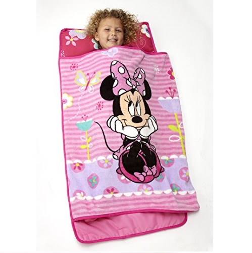 Disney Minnie Mouse Toddler Rolled Nap Mat, Sweet as Minnie, Only $13.65