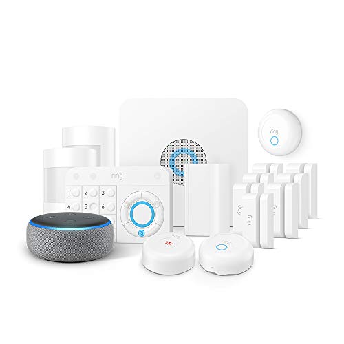 史低价！Ring 家庭安保系统15件套+Echo Dot第三代，支持Alexa，原价$359.00，现仅售$304.00，免运费