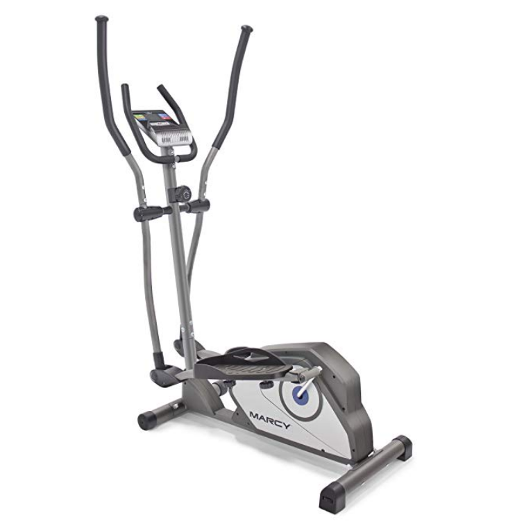 Marcy Magnetic Elliptical Trainer Cardio Workout Machine with Transport Wheels NS-40501E $199.99，free shipping
