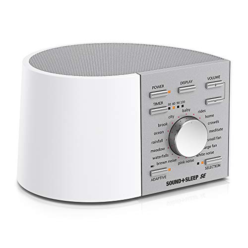Sound+Sleep SE Special Edition High Fidelity Sleep Sound Machine with Real Non-Looping Nature Sounds, Fan Sounds, White, Pink and Brown Noise, and Adaptive Sound Technology, Only $38.44, free shipping