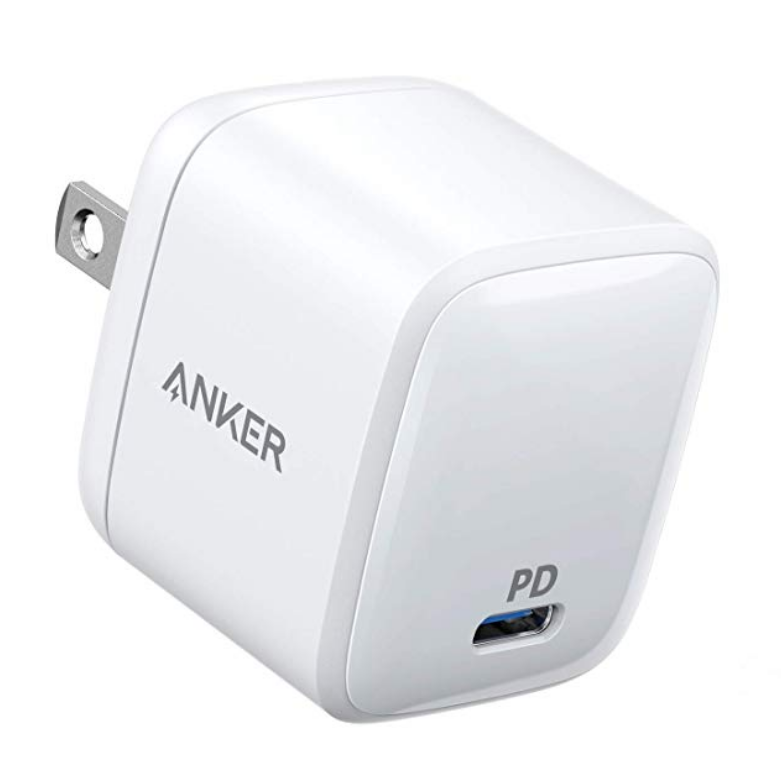 USB C Charger, Anker 30W Ultra Compact Type-C Wall Charger with Power Delivery, PowerPort Atom PD 1 [GaN Technology] for iPhone Xs/Max/XR/X, iPad Pro, Galaxy S10/S9, Google Pixel, LG $21.89