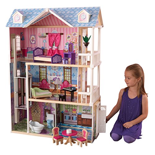 KidKraft My Dreamy Dollhouse with Furniture, Only $75.23 after clipping coupon, free shipping