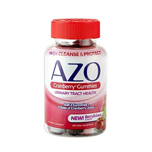 AZO Cranberry Urinary Tract Health Gummies Dietary Supplement | 2 Gummies = 1 Glass of Cranberry Juice | Helps Cleanse & Protect* | Natural Mixed Berry Flavor | 40 Gummies, Only $3.49