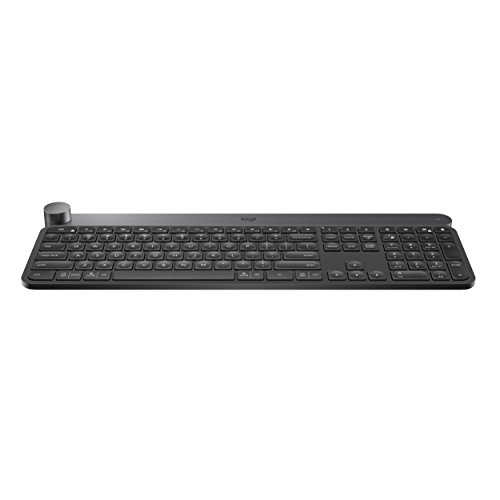 Logitech Craft Advanced Wireless Keyboard with Creative Input Dial and Backlit Keys, Dark grey and aluminum, Only $173.22, free shipping