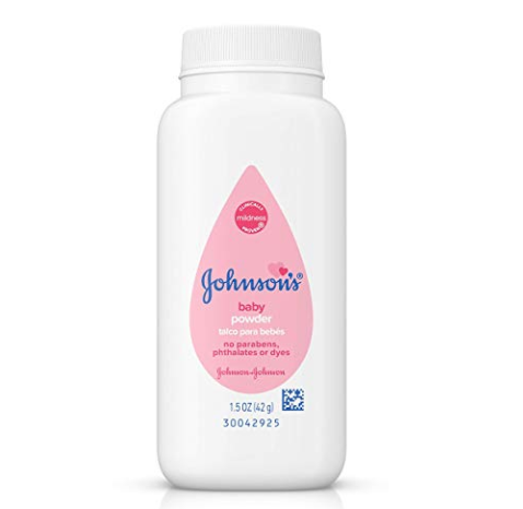 Johnson's Baby Powder for Delicate Skin, Hypoallergenic and Free of Parabens, Phthalates, and Dyes for Baby Skin Care, 1.5 oz only $0.42