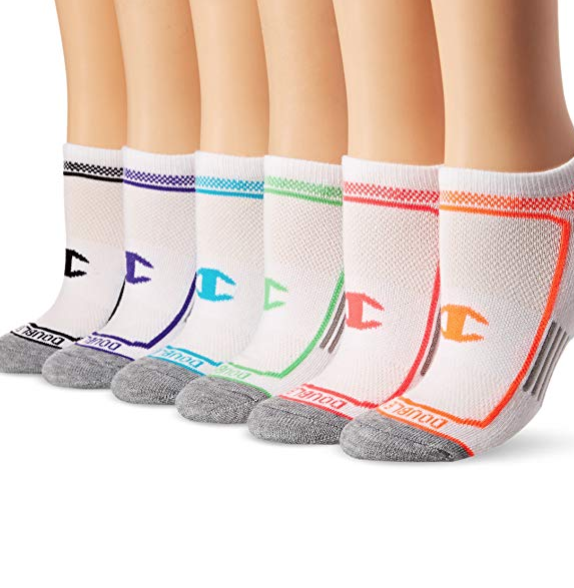 Champion Women's X-Temp No Show (Pack of 6) only $14.08