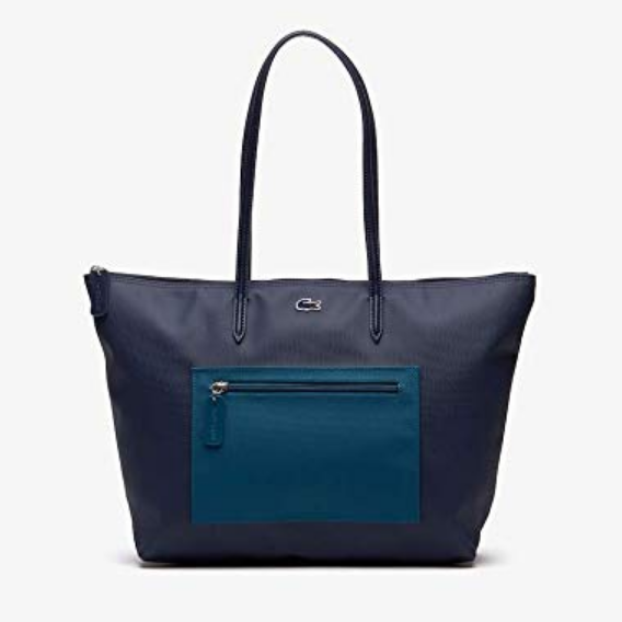 Lacoste Women L.12.12 Concept Fantaisie Shopping Bag $33.60，free shipping