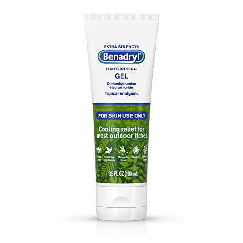 Benadryl Extra Strength Cooling Anti-Itch Gel, Diphenhydramine HCI Topical Analgesic, 3.5 Fl. Oz, Only $4.69