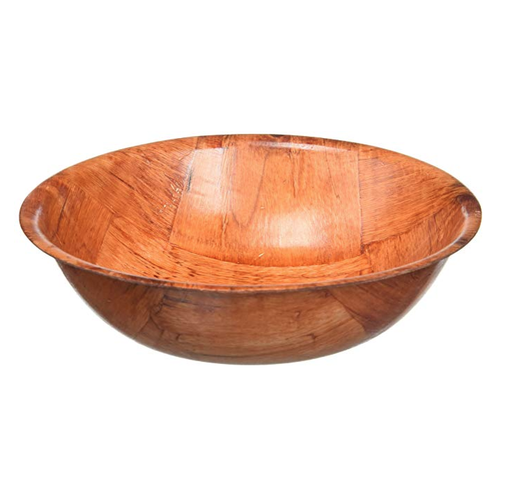 Winco WWB-6 Wooden Woven Salad Bowl, 6-Inch only $0.95