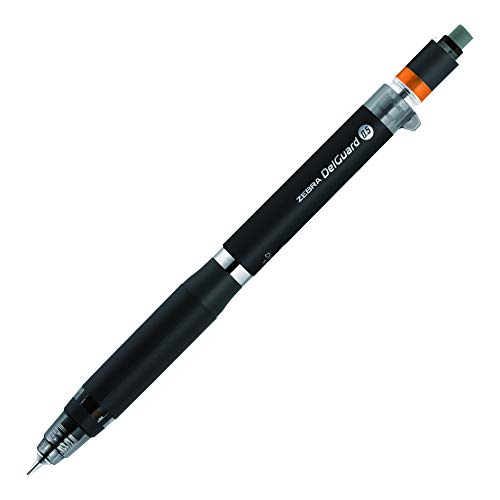 Zebra Mechanical Pencil, Del Guard Type ER, 0.5mm, Black (P-MA88-BK), Only $6.80