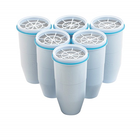 ZeroWater ZR-600 Replacement Filters, White, 6-Pack, only $47.50, free shipping