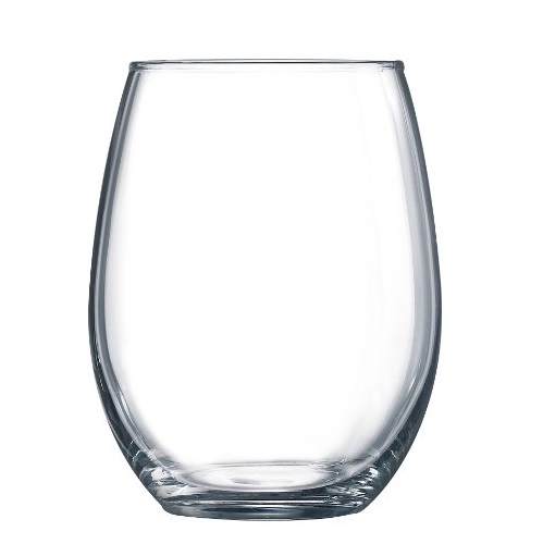 史低价！Luminarc 无杯脚 玻璃葡萄酒杯，12个装，现仅售 $17.40