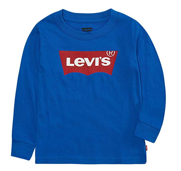 Levi's 兒童長袖T恤，現僅售$6.64