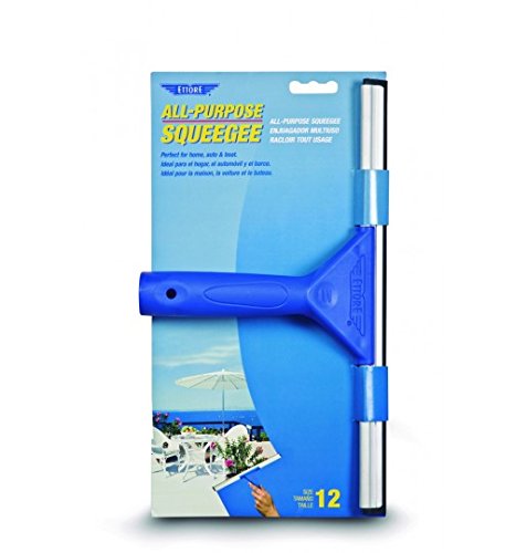 Ettore 17012 All-Purpose Squeegee, 12-Inch In, Blue, Only $4.82
