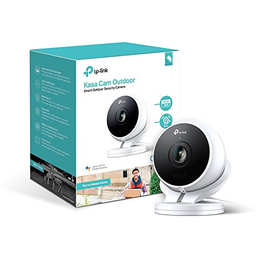 Kasa Cam Outdoor by TP-Link - 1080p HD, 2-Days Free Cloud Storage, Built-in Siren, Stream Anywhere, Works with Alexa Echo and Google Assistant (KC200), Only $74.99, free shipping