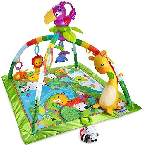Fisher-Price Rainforest Music & Lights Deluxe Gym, Only $36.39, free shipping